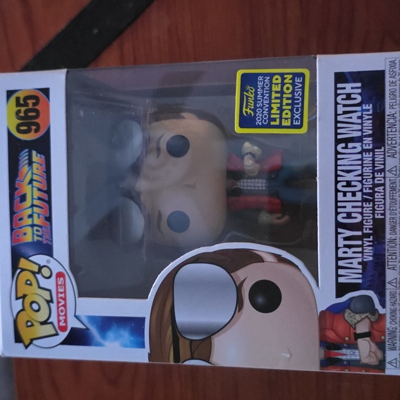 Funko Pop Marty with Red Jacket and Blue Jeans - Picture 1 of 6